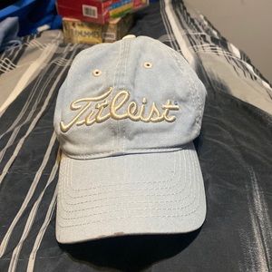 Titelist hat unworn has been sitting around for a while though